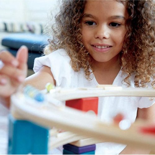 Hape Zenélő golyópálya - Quadrilla