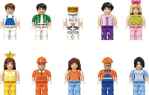 Szereplők Varázslatos Világa – 20 db egyedi Játékfigura