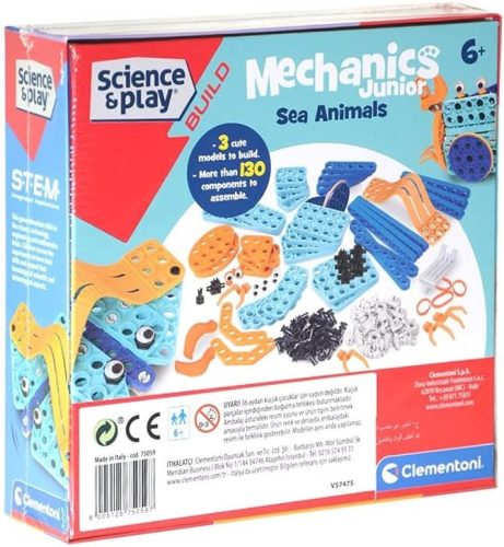 Tudomány és Játék - Mechanikai laboratórium Junior - Tengeri állatok