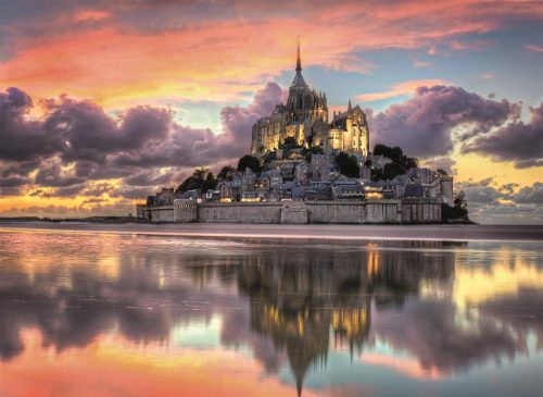 1000 db-os High Quality Collection puzzle  - Mont-Saint-Michel