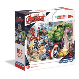 104 db-os SuperColor puzzle  - Marvel, A bosszúállók