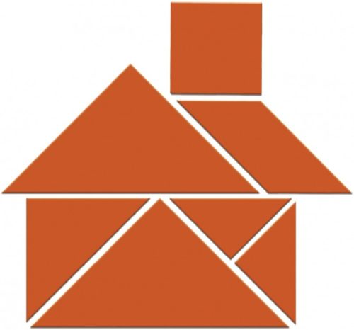 Tangram, klasszikus készlet