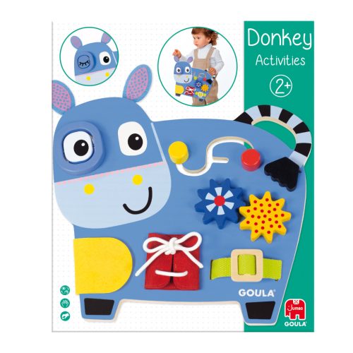 Matatófal - Készségfejlesztő csacsi 24 hó+