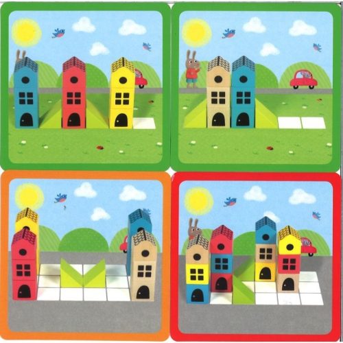 Logikai városépítő feladatkártyákkal, GOULA