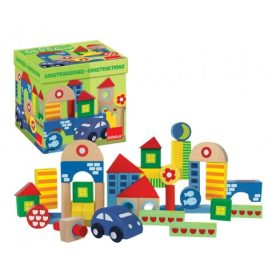 Építőkocka autóval, GOULA 12 hó+