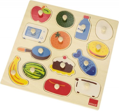 Fogantyús puzzle - Kívül-belül, GOULA 24 hó+