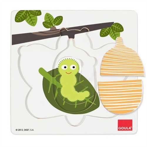 Fejlődés Puzzle - Pillangó - GOULA - 24 hó+