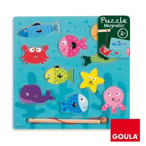 Mágneses Horgászjáték és formaillesztő, GOULA 24 hó+