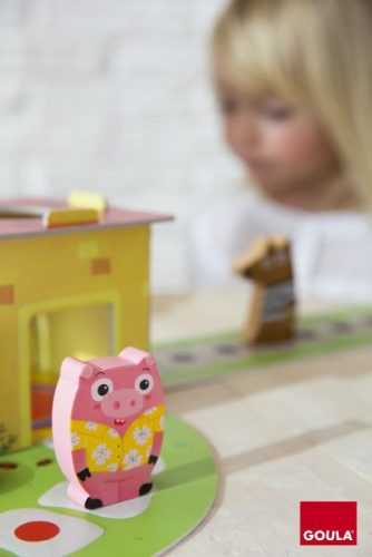 Első társasjátékom - A három kismalac, GOULA 24 hó+