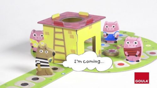 Első társasjátékom - A három kismalac, GOULA 24 hó+