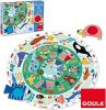 Állati bújócska szárazon és vízen- Vidám felfedező XXL puzzle, GOULA