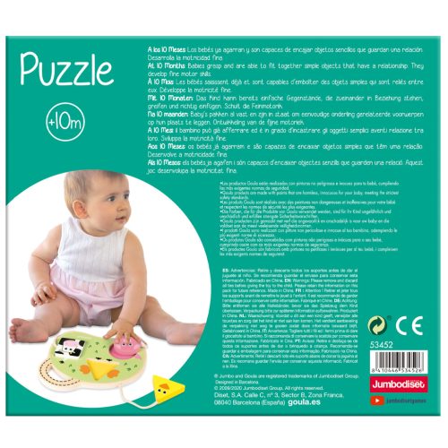 Háziállatok - formaillesztő 10 hó+