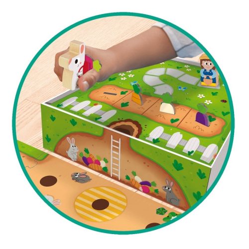 Nyuszis útvesztő - Kooperatív társasjáték, GOULA