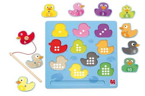 Számoló kacsák-mágneses puzzle GOULA 24 hó+