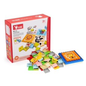 Kreatív állatos képépítő - 90 db-os készlet