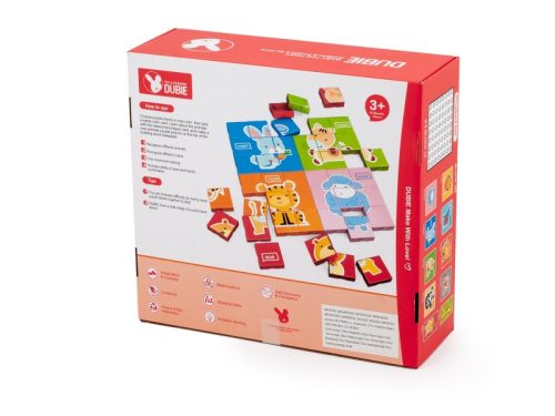 Kreatív állatos képépítő - 90 db-os készlet