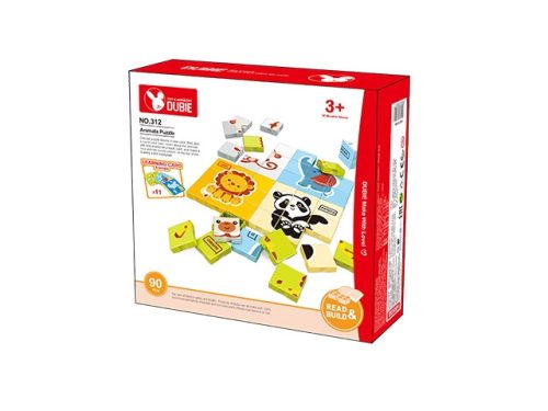 Kreatív állatos képépítő - 90 db-os készlet