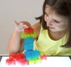 Építőkocka, átlátszó 24 hó+