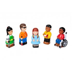 Speciális igényű emberek - minifigurák