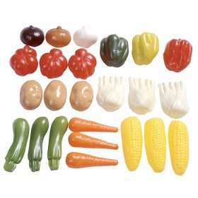 Zöldségek - boltos játékhoz