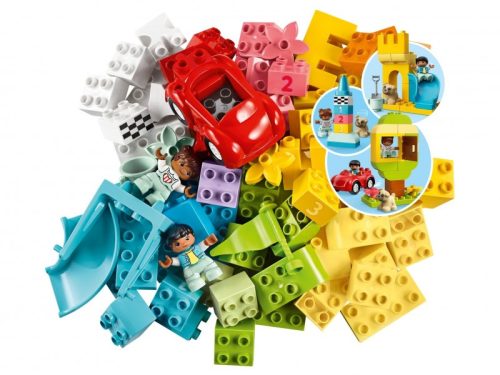 Delux Elemtartó doboz - DUPLO 18 hó+