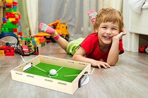 Fújós foci - logopédiai játék