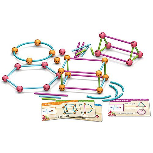 3D Geometriai Építő Készlet