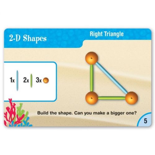 3D Geometriai Építő Készlet