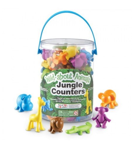 Szortírozó Vadállatok, 72 db-os készlet