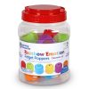 Érzelmeket kifejező, szivárványos Fidget Poppers - 24 darabos készlet