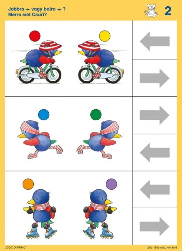 Logico Primo-Bal-jobb, fent-lent