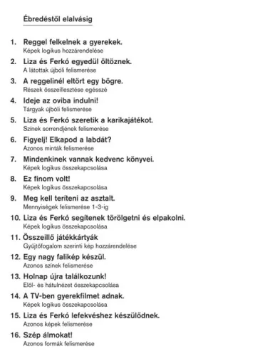 Logico Primo-Ébredéstől-elalvásig