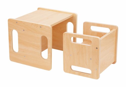 Ádám Montessori kisasztal székkel 24 hó+