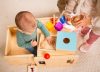 Ádám Montessori kisasztal székkel 24 hó+