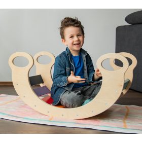 Pöttöm Tornász Montessori szivárvány hinta 24 hó+