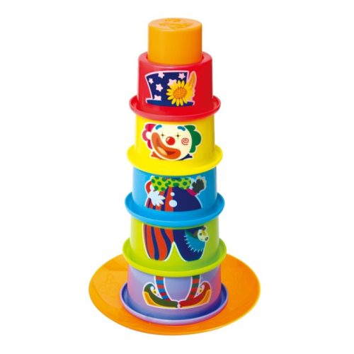 Tanító csészék - Építőjáték 12 hó+