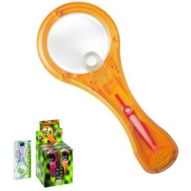 Nyeles nagyító dupla lencsével