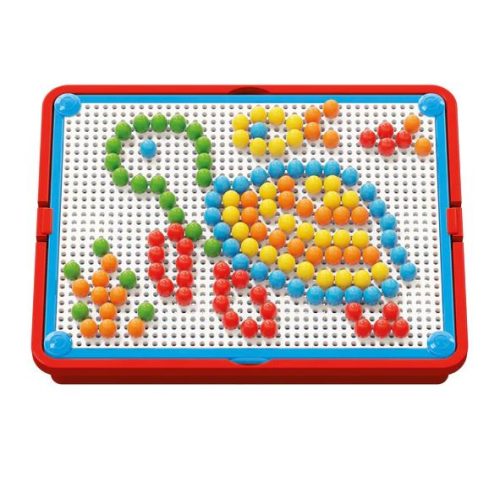 Quercetti: Színes pötyi készlet - 150 db-os