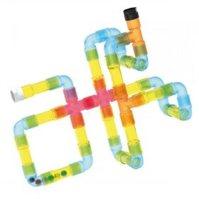 Tubation csőépítő játék szett átlátszó