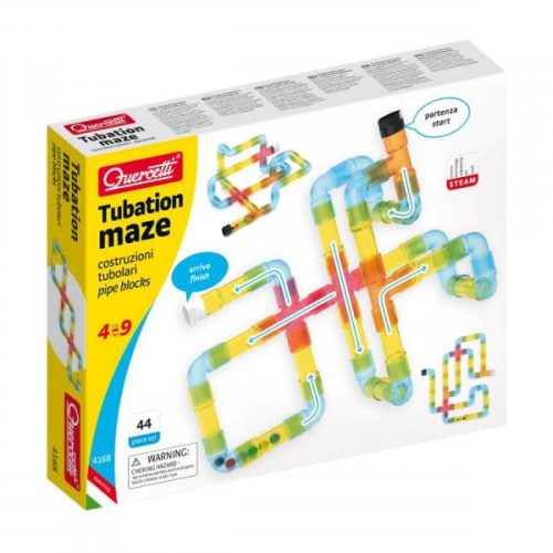 Tubation csőépítő játék szett átlátszó