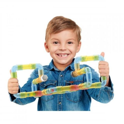 Tubation csőépítő játék szett átlátszó