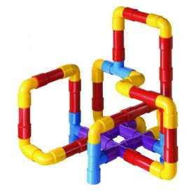 Quercetti: Tubation csőépítő játék szett 40 db-os