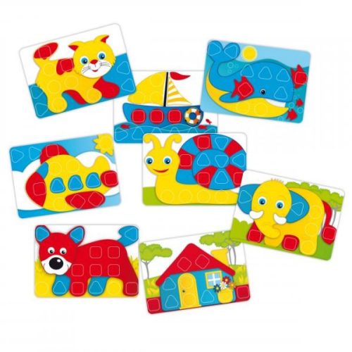 Quercetti - Bébi Pötyi készlet - Cica, 30 db 24 hó+