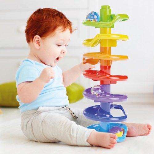 Quercetti - Spirál torony Kicsiknek 45 cm magas 12 hó+