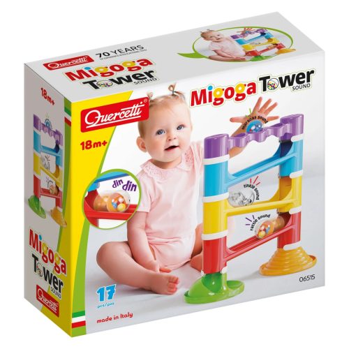 Bébi golyópálya torony 17 darabos 18 hó+