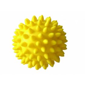 Tüskelabda 8 cm - sárga