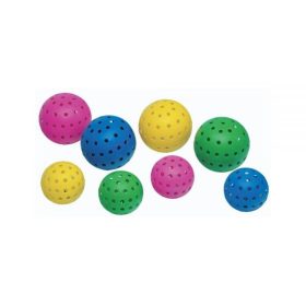 Csörgőlabda, lyukacsos, 12 cm