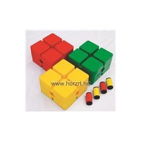 Összekötő elem műanyag téglához, féltéglához