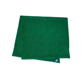 Törölköző, pamut, 50x100 cm, sötétzöld