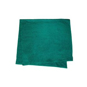 Törölköző, pamut, 50x100 cm, türkizkék